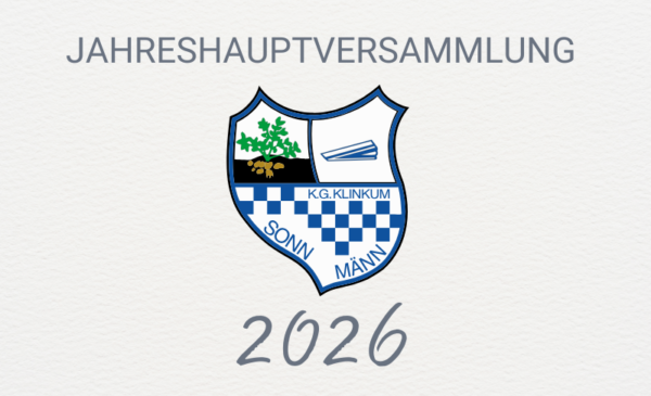 Jahreshauptversammlung 2026