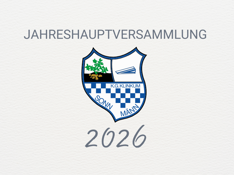 Jahreshauptversammlung 2026