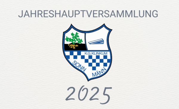 Jahreshauptversammlung 2025