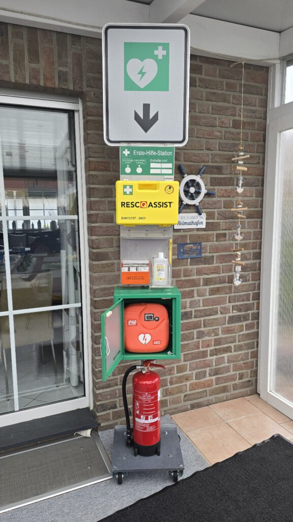 Erste Hilfe Station