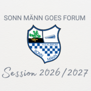 Sonn Männ goes Forum